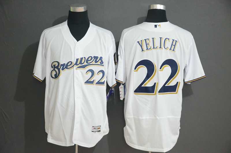 Brewers 22 Christian Yelich White Flexbase Jersey,We sell and wholesale Brewers 22 Christian Yelich White Flexbase Jersey on line form chian!